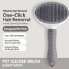 Self-Cleaning Slicker Brush for Dogs and Cats