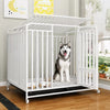 Heavy-Duty Iron Dog Crate with Bottom Tray