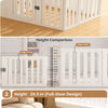 Modular Indoor Pet Playpen with Door