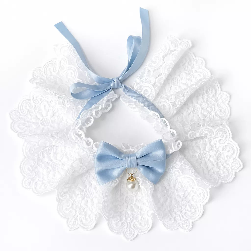 Pet Bib with Bow for Cats and Dogs