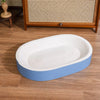 Oval Corrugated Cardboard Scratcher Bed for Cats