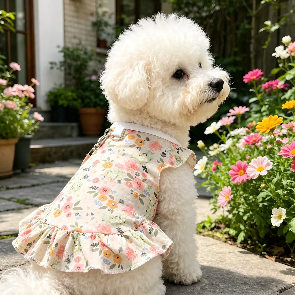 Mesh Pet Dress for Dogs and Cats