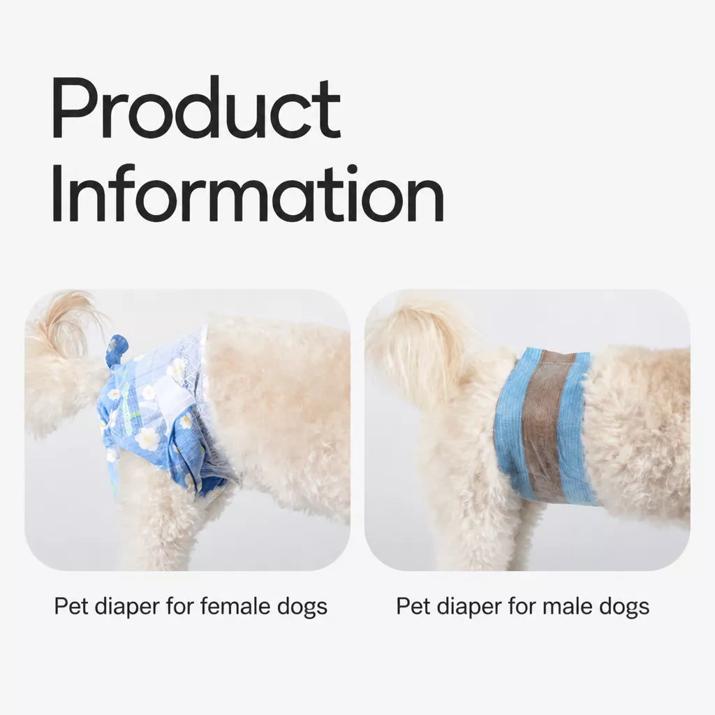 Dog Diapers for Male & Female Dogs