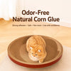 Round Corrugated Cardboard Cat Scratcher Bed