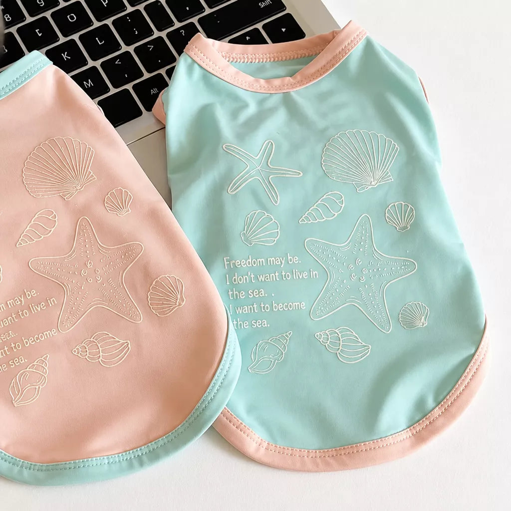 Cotton Tank Top for Small to Medium Dogs