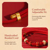 Red Chinese New Year Pet Collar with Lucky Charm