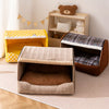 Covered Dog Bed House