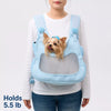 Breathable Canvas Front Pet Carrier Backpack for Cats & Dogs