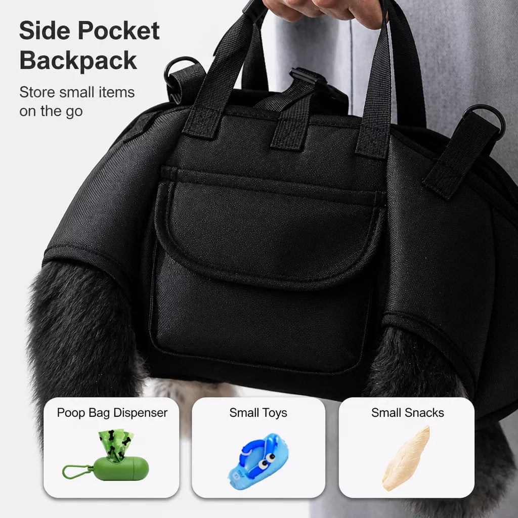 Convertible Pet Carrier Backpack and Shoulder Bag