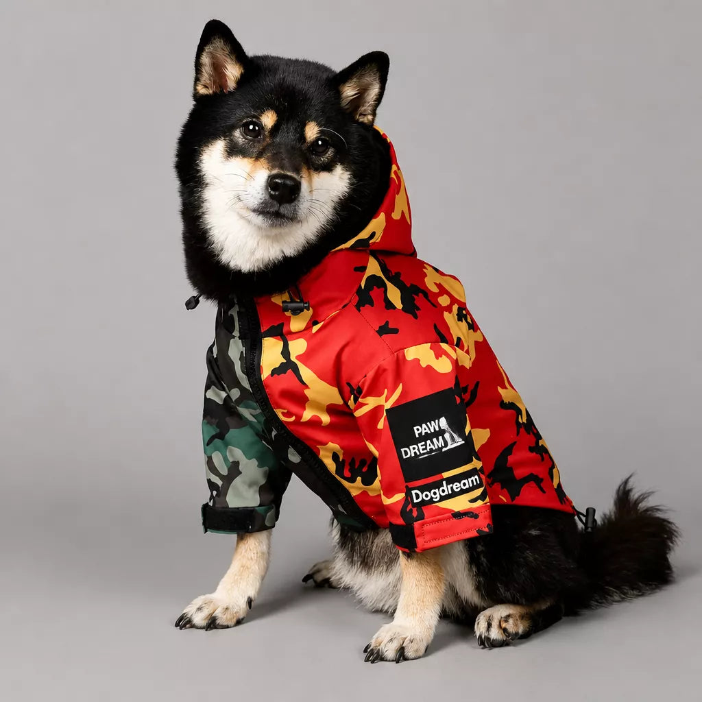 Dog Rain Jacket – Wind- and Water-Resistant Outdoor Coat