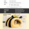 Enclosed Cat & Small Dog Bed