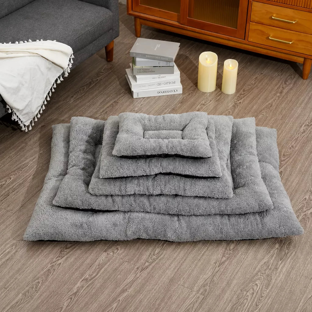 Gray Techno-Fabric Bed for Dogs & Cats