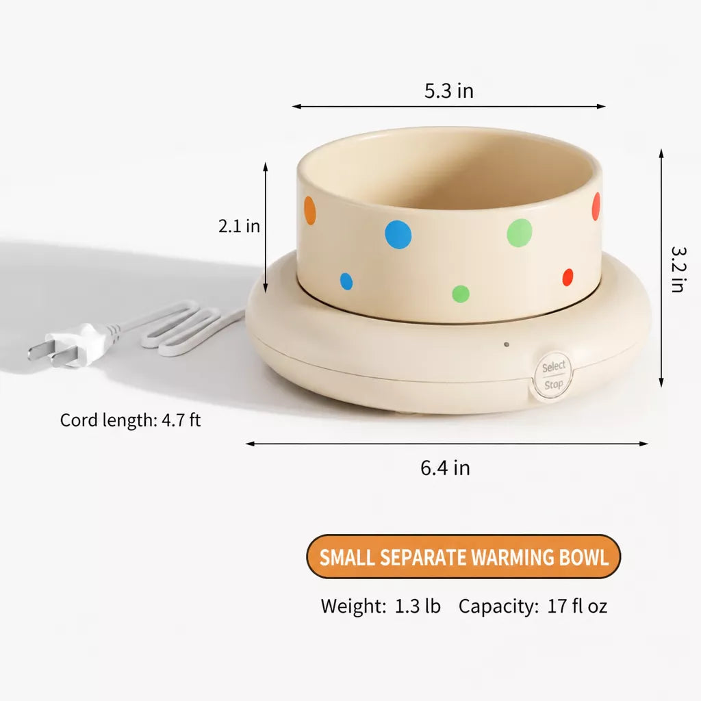 Ceramic Cat Water Bowl