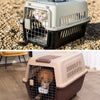Plastic Travel Carrier for Cats and Small to Medium Dogs