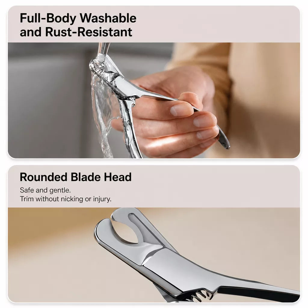 Stainless Steel Nail Clippers for Cats and Medium to Large Dogs