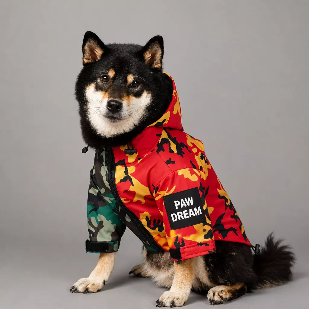 Dog Rain Jacket – Wind- and Water-Resistant Outdoor Coat