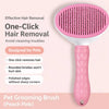 Self-Cleaning Slicker Brush for Dogs and Cats