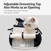 Nylon Mesh Pet Carrier Backpack for Cats and Small Dogs