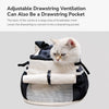 Nylon Mesh Pet Carrier Backpack for Cats and Small Dogs