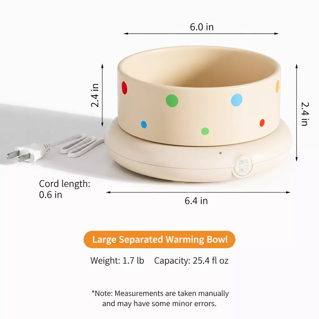 Ceramic Cat Water Bowl