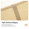 Two-Level Square Sisal Cat Scratcher Barrel with Resting Space