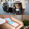 Plastic Travel Carrier for Cats and Small to Medium Dogs