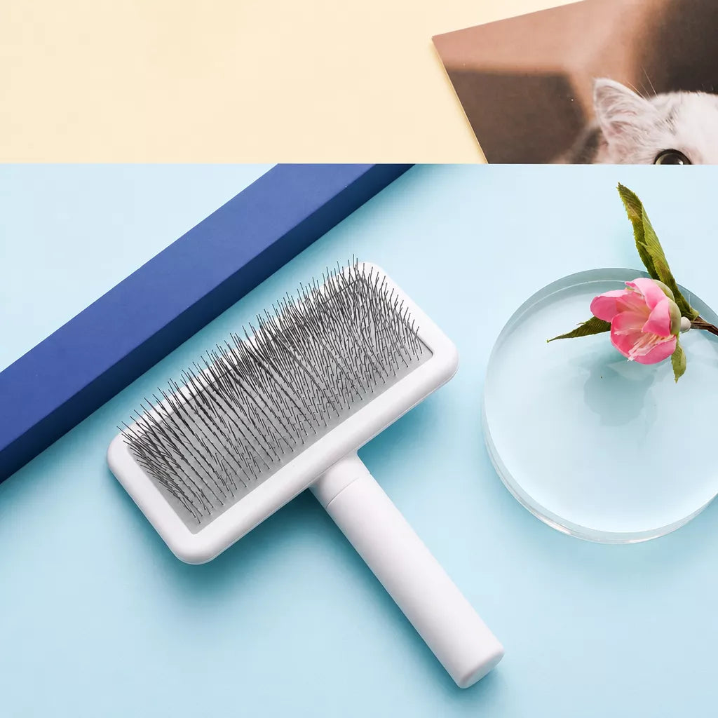 Long-Pin Pet Grooming Comb for Cats, Dogs & Rabbits