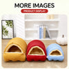 Semi-Enclosed EPE Foam Pet Bed for Cats and Dogs