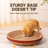 Round Corrugated Cardboard Cat Scratcher Bed