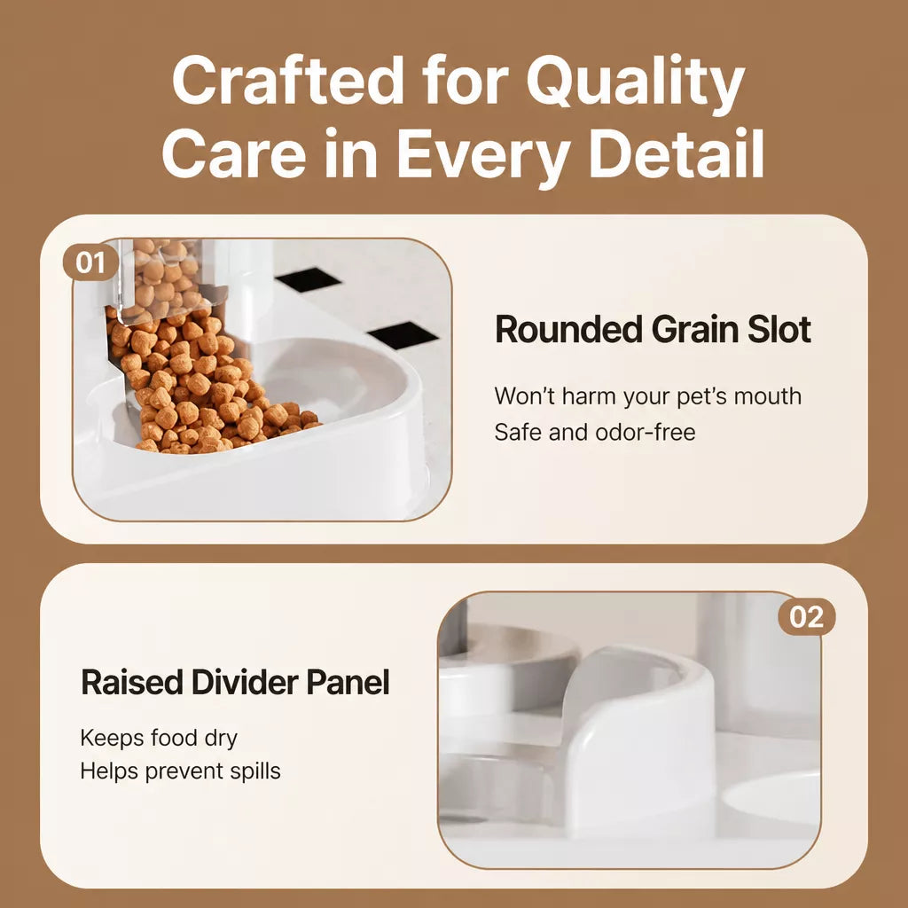 Automatic Pet Feeder for Cats and Dogs