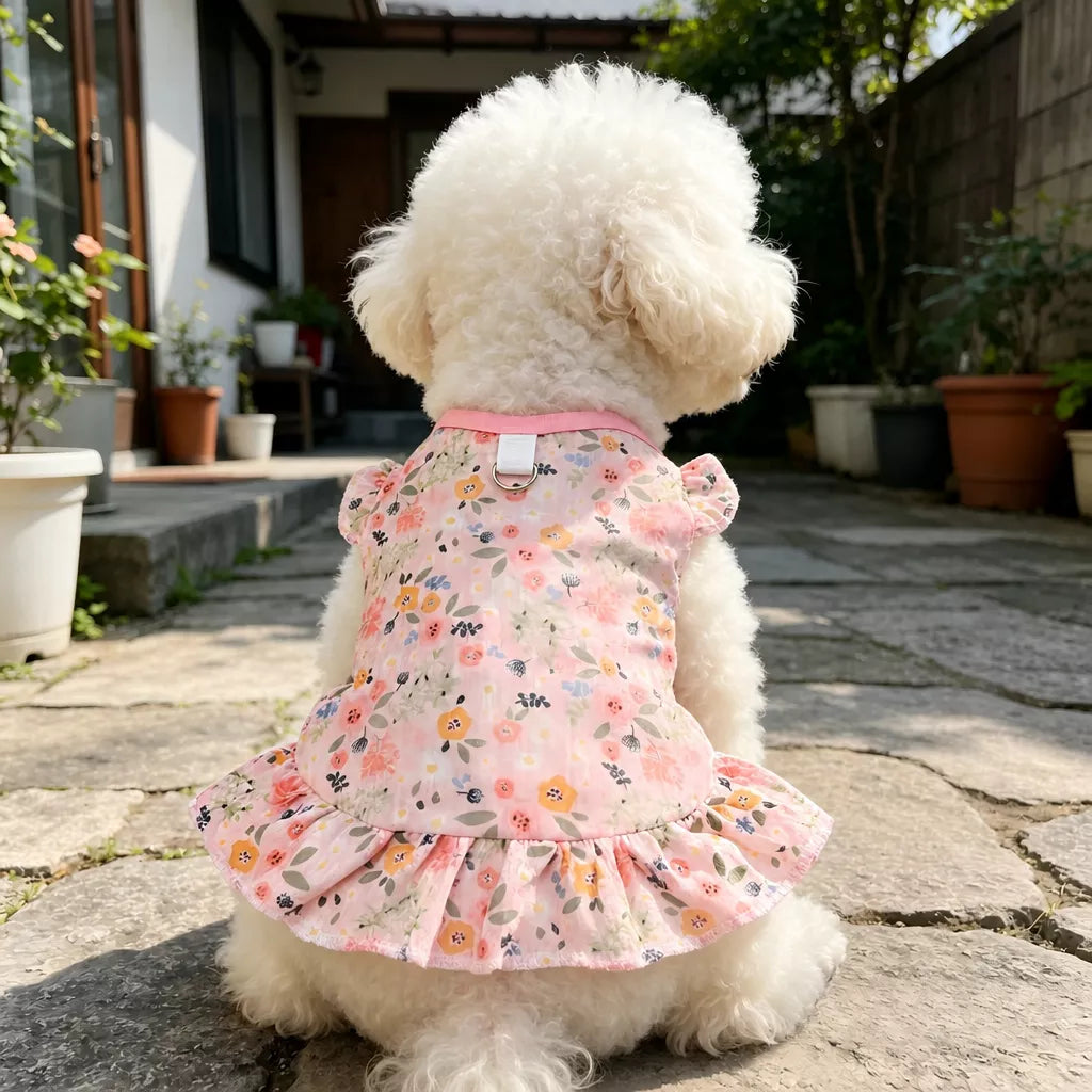 Mesh Pet Dress for Dogs and Cats