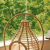 Hanging Rattan Pet Basket Bed for Pets Up to 22 lb