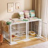 Indoor Pet Playpen with Door and Top