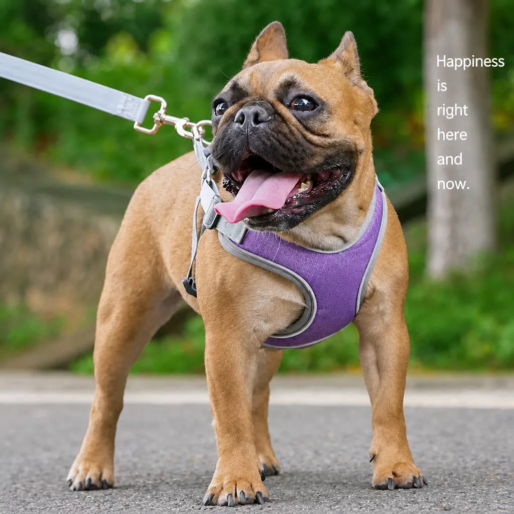 Dog Harness and Leash Set for Small to Medium Dogs