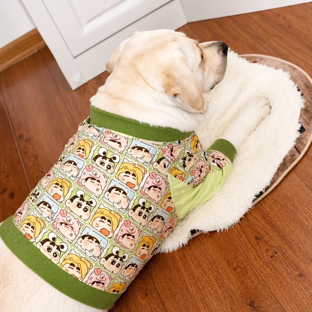 Lightweight Dog Jacket with Elbow and Knee Sleeves for Large Dogs
