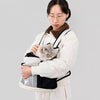 Nylon Mesh Pet Carrier Backpack for Cats and Small Dogs
