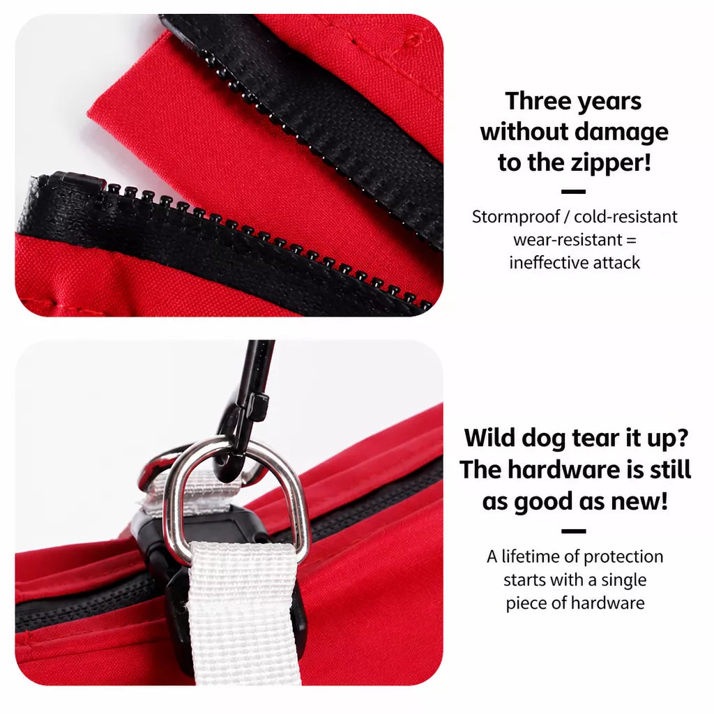 Four-Legged Waterproof Dog Raincoat