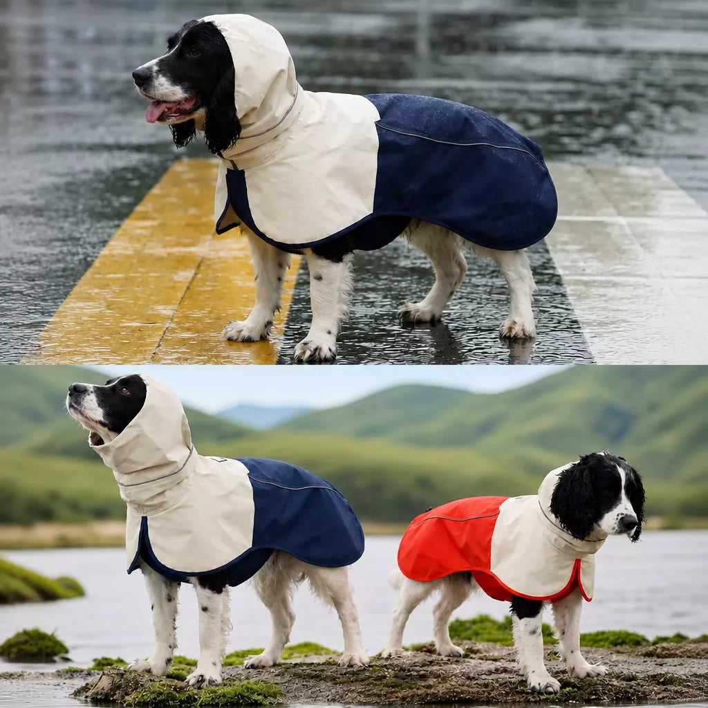 Two-Piece Dog Rain Suit