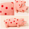 Pig-Shaped Squeaky Dog Toy