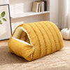 Semi-Enclosed EPE Foam Pet Bed for Cats and Dogs