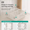 Modular Indoor Pet Playpen with Door