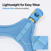 Adjustable Nylon Vest Harness with Magnetic Closure for Small Dogs