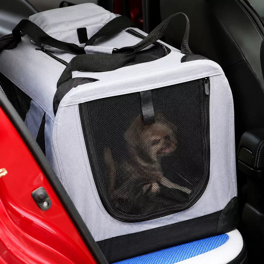 Portable Folding Pet Carrier for Car Travel