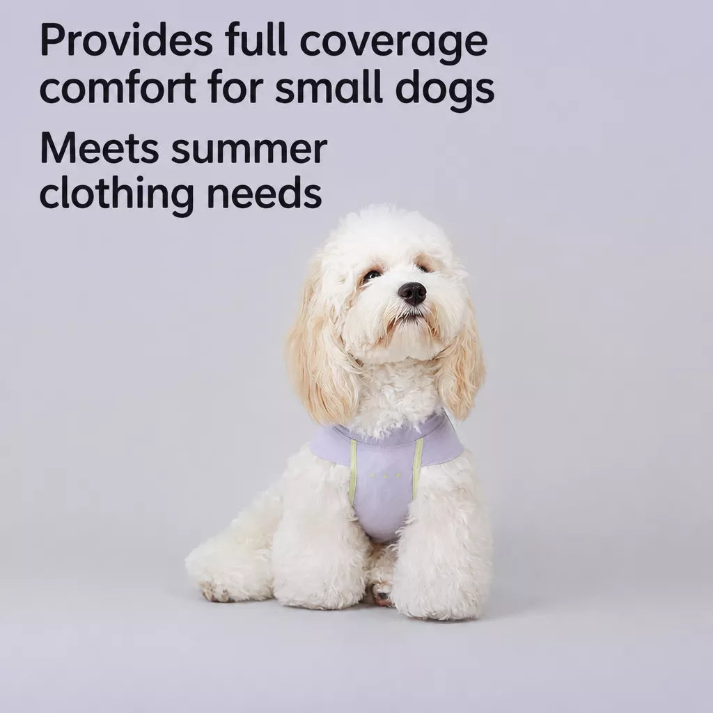 Lightweight Sleeveless Everyday Pet Shirt for Dogs and Cats