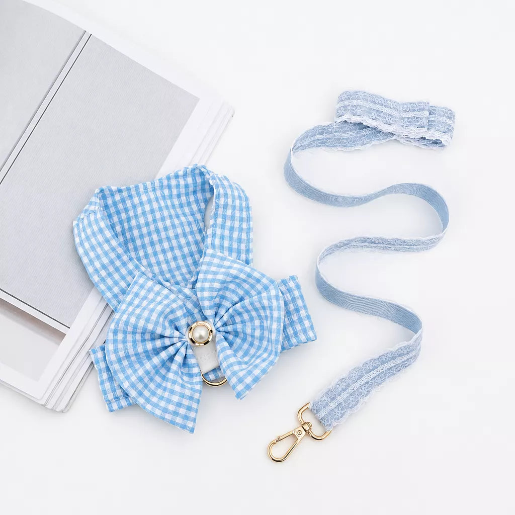 Bubble-Grid Pet Harness for Small Dogs & Cats