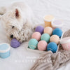 Ice Cream-Shaped Interactive Bouncy Ball Dog Toy