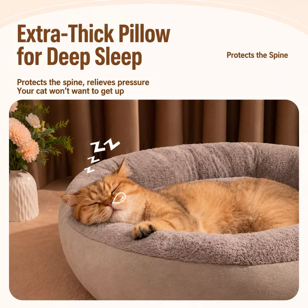 Fleece Pet Bed for Cats and Dogs