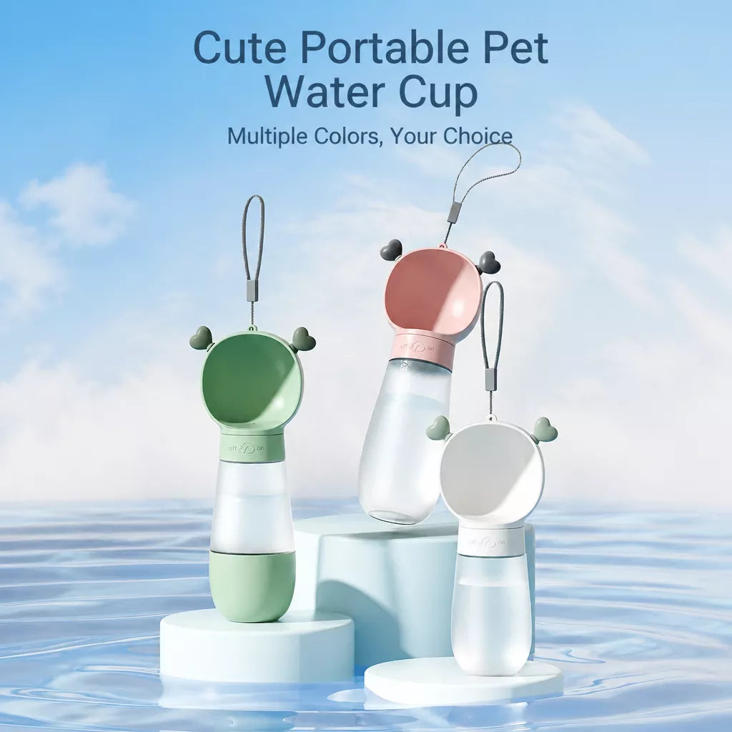 Portable Foldable Dog Water Bottle