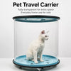 Transparent Rolling Cat Carrier
