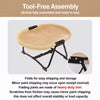 Oval Elevated Foldable Pet Cot for Cats & Dogs